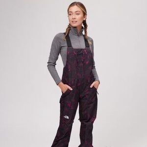 North Face NWT Floral Overall Snow Pants XL